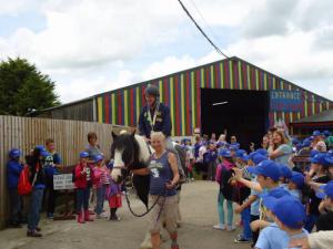 Saltram RC supports the local Riding for the Disabled organisation